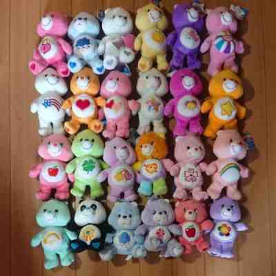 Care Bear Plush Toy Set of 24 Used Good Condition Free Shipping From Japan