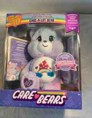 Care-A-Lot Bear 40th Anniversary - Special Collector's Edition- Shimmer Effect