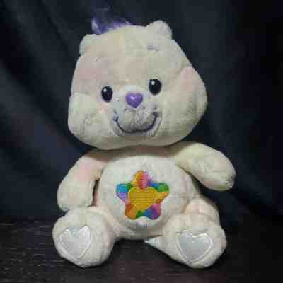 RARE Care Bears 20th Anniversary True Heart Bear Play Along 8" Plush 2003