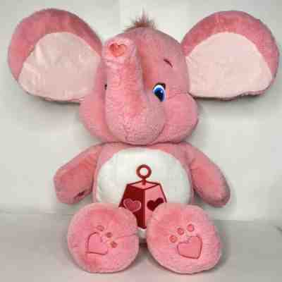 Care Bears Cousins Lotsa Heart Elephant Pink 20â? Large Plush Jumbo Stuffed