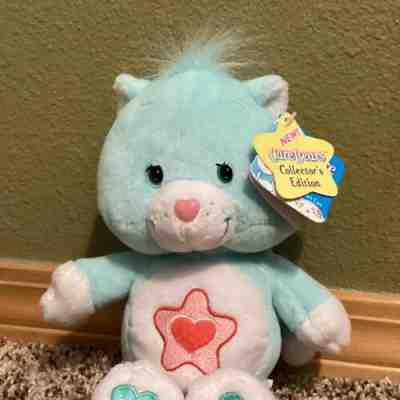 Collector ??s Edition Care Bear Cousins Proud Heart Cat New With Tag #7 2004 Plush