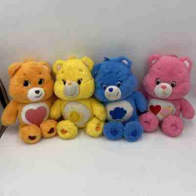 4 Care Bears Love A Lot, Funshine, Tenderheart & Grumpy Bear 13â? Just Play Plush