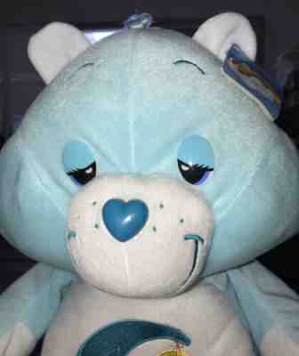Care Bear Bedtime Bear Plush 25 Years 2007 With Retail And Seat Tags. NWT