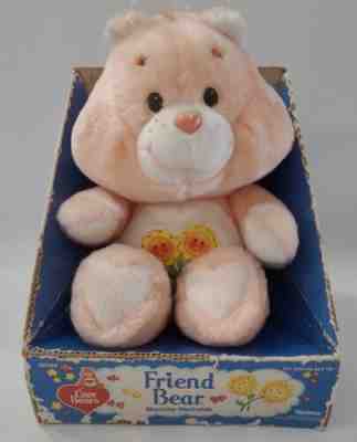 Care Bears Friend Bear Plush Toy & Box Kenner 13