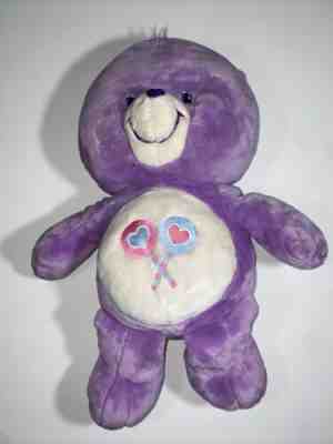 Vintage Care Bears Large Jumbo 28 ? 29 ? Share Bear Plush Stuffed Toy 2002 Rare