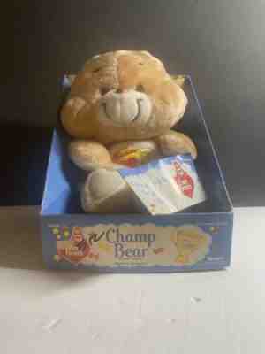 Vintage Care Bears Champ Bear Plush 13