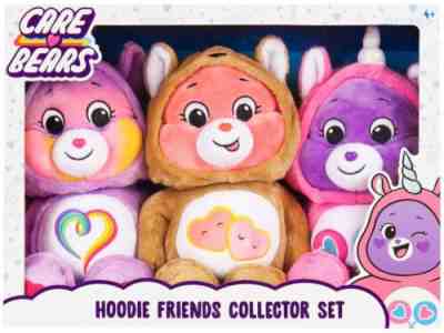 Hoodie Friends Collector Set 14-Inch Plush 3-Pack