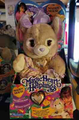 Vintage Magic Heart Helplings Playmates MiB Rare KO Care Bear Maddy Mouse