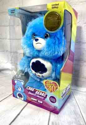 Care Bears Grumpy Bear Collectors Limited Edition 40th Anniversary #1993 Of 3000