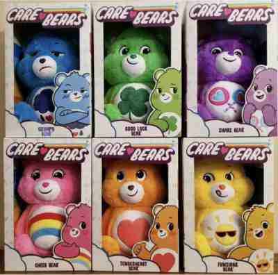 2020 CARE BEARS New Limited Edition Set of 6 Plush 14