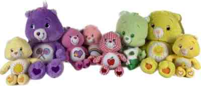 Lot Of 8 CARE BEARS 2002-06 - 8