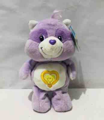 VINTAGE Care Bear Cousins 20th Anniversary Bright Heart Raccoon 8â? Plush 2002