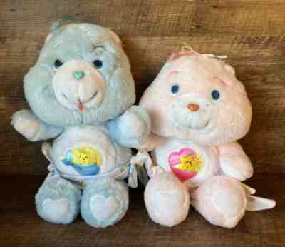 VTG Baby Hugs AND Baby Tugs Care Bears Wearing Diapers 10