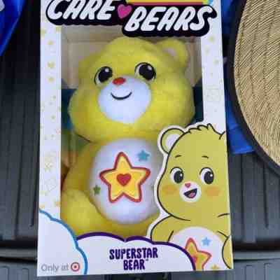 Care Bears New! Bestie Superstar BEAR 14â? Yellow Target Exclusive 2022