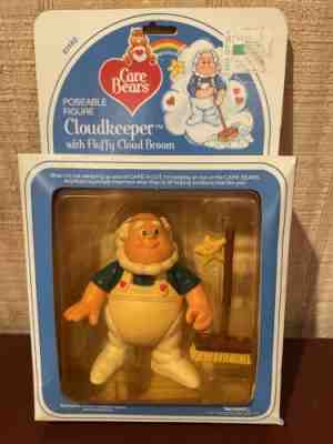 Care Bear Cloudkeeper Poseable NEW In Box Vintage 1980's, FREE SHIPPING