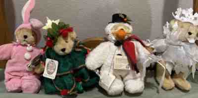 Muffy Vanderbear Bears Toy Stuffed Animal Vintage Collectible Bundle Christmas
