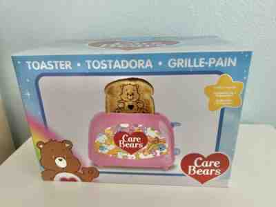 Care Bears 2 Slice Toaster Tenderheart Bear-Stamped Toast Pink