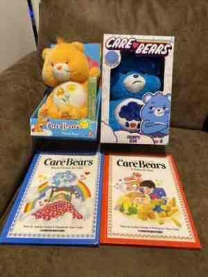 Care Bear Friend Bear 2002 W/VHS New & 2 1980s Care Bear Books, 2020 Grumpy Bear
