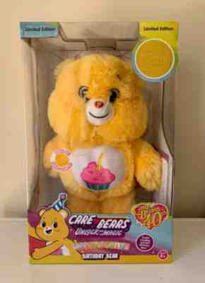 Care Bears Birthday Bear Sweet Scent Collectors Limited Edition 40th Anniversary