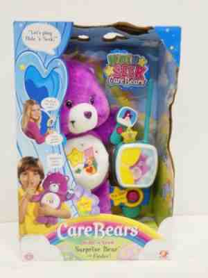 Hide And Seek Care Bears Pink Secret Bear Plush 13â? New In Box Rare In Box