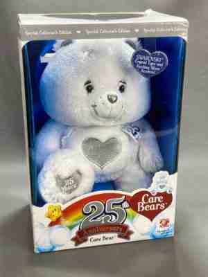 Special Collector's Edition Care Bears 25th Anniversary Bear 2007 Swarovski Eyes