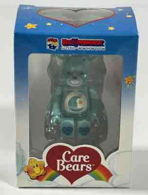 NIB Care Bears Be@rbrick Bedtime Bear Figure Clip Charm Keychain 2008