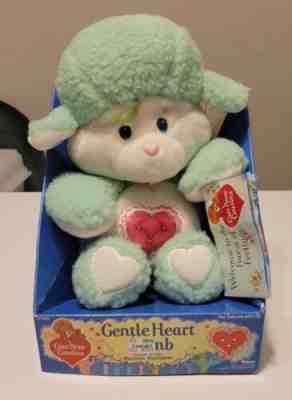 1985 Care Bears Gentle Heart Lamb Plush New In Box