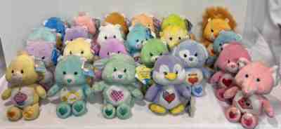 Vintage Lot of 23 Care Bears & Care Bear Cousin's 19 with TAGS, 4 w/o 2002-2004
