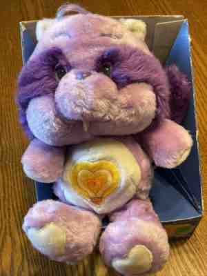 VINTAGE CARE BEAR COUSINS BRIGHT HEART RACOON 13