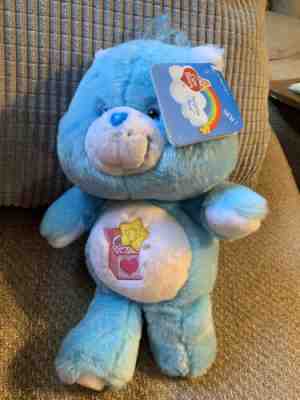 Care Bears Blue Surprise Bear Plush Carlton Cards 12