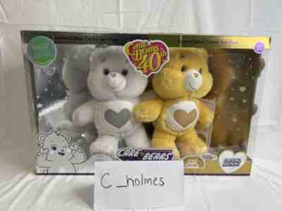 care bear limited edition crystal 2 pack 40th Anniversary