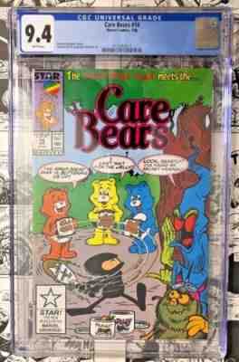 ð??¥Care Bears #14 CGC 9.4 ð??¥- Marvel Comic Book Graded (1988)