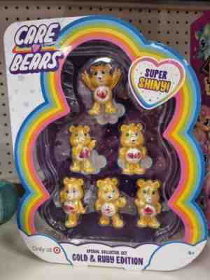 Care Bears Gold And Ruby Edition Collector Set usa exclusive