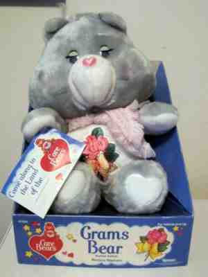 Care Bears Grams Bear New in Box With Tag Vintage 1980's #61550 Kenner 15