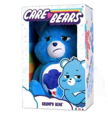 Care Bears 2022 Cuddle Plush GRUMPY Bear Soft Huggable Material! 14