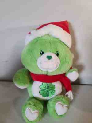 CHRISTMAS CARE BEARS - Plush Good Luck Bear - Super Clean 2003