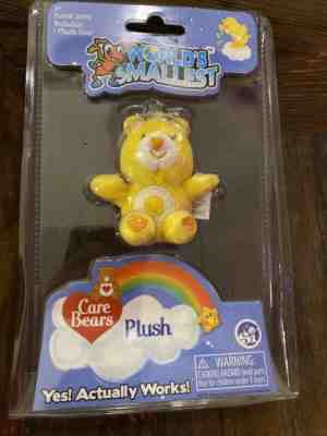 WORLD'S SMALLEST CARE BEARS- FUNSHINE - SERIES 1, NEW, SEALED, Package Is Dented