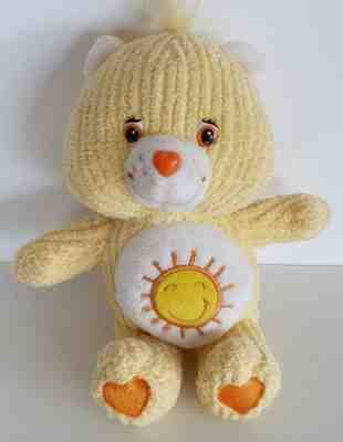 Care Bears Funshine Sunshine 2003 Yellow Cozy Corduroy 19cm CareBear Free Post