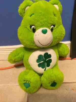 2016 Care Bears Lucky Good Luck Green and 2016 Care Bears Bright Heart Raccoon