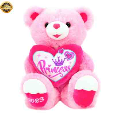 Way To Celebrate! Valentine'S Day 15in Sweetheart Teddy Bear 2023, Pink NEW