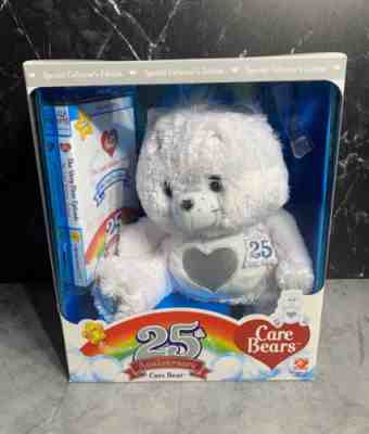 Care Bears 25th Anniversary Bear with DVD w/Swarovski Crystal Eyes