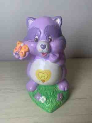 VTG Care Bears Cousins Ceramic Purple Raccoon Light 6