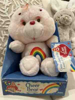 Care Bear Cheer kenner 80s vintage 1982 1983 1984 new in box with tag