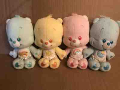 4 Care Bear Cubs Plush Wish Funshine Cheer Bedtime 8