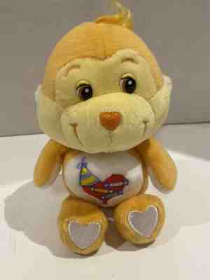 8â? Carlton Cards 20th Anniversary Playful Heart Monkey Care Bear Cousin Beanie
