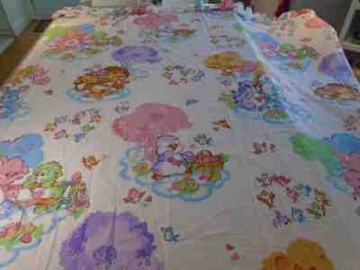 VINTAGE 1985 CARE BEAR COUSINS CURTAIN 66" X 81" AGC AMERICAN GREETINGS CORP.