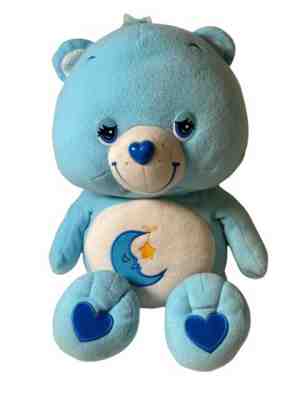 Care Bears Bedtime Bear Jumbo Giant Large Blue Plush 22