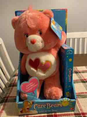 2002 Care Bears Love-a-Lot Bear Original Packaging - Used with VHS Tape