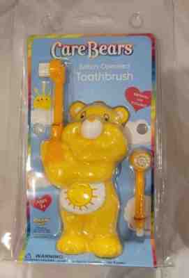 Vintage Care Bears Funshine Bear Battery Operated Toothbrush NIP 2003