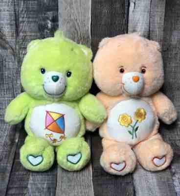 DO YOUR BEST & FRIEND Care Bear Green Kite Glows In The Dark Plush Toy 12